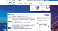 Desktop Screenshot of gimelec.fr
